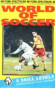 World of Soccer box art for ZX Spectrum